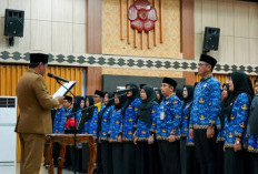 61 Pejabat Fungsional Pemprov Bengkulu   Dilantik! Pesan Plt Gubernur Bikin Semangat