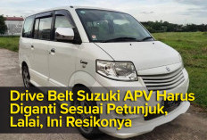 Drive Belt Suzuki APV Harus Diganti Sesuai Petunjuk, Lalai, Ini Resikonya