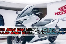 Honda Beat dan Honda PCX 160, Motor Populer Anak Muda, Ini Perbedaannya