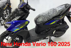 Pecinta Motor Matic Auto Jatuh Cinta Nih! Ini Dia Sederet Keunggulan New Honda Vario 160 2025! 