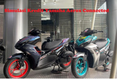 Yamaha Aerox Connected Bisa Kredit Lho!, Berikut Detail Simulasi Harga Bikin Jatuh Hati