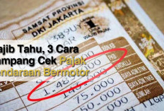 Wajib Tahu, 3 Cara Gampang Cek Pajak Kendaraan Bermotor 