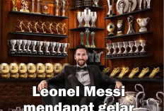Koleksi 45 Trofi, Leonel Messi Mendapat Gelar Terbaru, GOAT