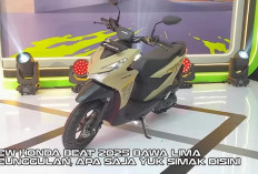 New Honda Beat 2025 Bawa Lima Keunggulan, Apa Saja Yuk Simak Disini