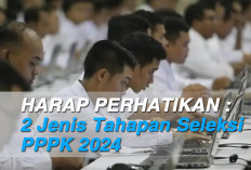 HARAP PERHATIKAN : 2 Jenis Tahapan Seleksi PPPK 2024 