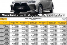 Jelang Nataru Mobil Harus Baru! Intip Simulasi Kredit Agya GR Sport 2024