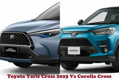 Adu Spek Toyota Yaris Cross 2025 Vs Corolla Cross, Anda Pilih yang Mana?