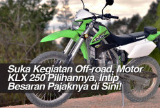 Suka Kegiatan Off-road, Motor KLX 250 Pilihannya, Intip Besaran Pajaknya di Sini! 