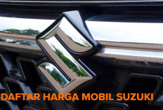 BURUAN DICEK! Ini Daftar Lengkap Harga Mobil Suzuki Terlengkap Januari 2025