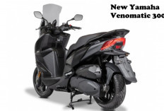 Belum Dirilis, New Yamaha Venomatic 300 Digadang-gadang Sebagai Penantang Skutik Premium