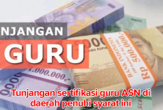 Tunjangan Sertifikasi Guru ASN di Daerah Sebesar 1 Kali Gaji Pokok, Ingin Dapat Cek Syaratnya