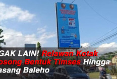 AGAK LAIN! Relawan Kotak Kosong Bentuk Timses Hingga Pasang Baleho 