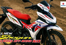 Suzuki Shogun Crossover, Tampil Garang dan Agresif, Pemberani dan Bergaya Balap