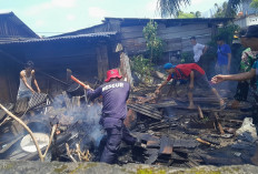 Rumah Warga Kaur Nyaris Ludes Dilalap Jago Merah, Kerugian Ditaksir Puluhan Juta Rupiah