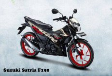 Suzuki Satria F150 Tahun 2025 Melintasi Genangan Air Tetap Aman, Ini Rahasianya Buat Anda Terkejut