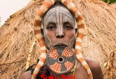 Tradisi Aneh Suku Surma, Mahar Seorang Gadis Sesuai Ukuran Bibirnya, Simak di Sini! 