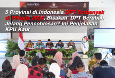 5 Provinsi di Indonesia DPT Terbanyak di Pilkada 2024, Bisakah  DPT Berubah Jelang Pencoblosan? Ini Penjelasan