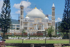 Masjid Megah Persinggahan Musafir Ada di Kepahiang, di Sini Lokasinya! 