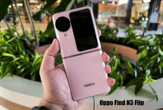 Desain HP Oppo Find N3 Flip Performa Elegan dengan Engsel Baja Kelas Pesawat