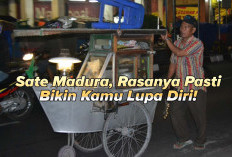 Suku Madura Terkenal Masakan Sate   Kambing, Gurih, Enak dan Lezat