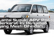 Lantai Suzuki APV Rawan Berkarat, Ini Penyebab yang Mesti Dihindari