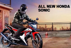 Motor Sport Underbond Terbaru All New Honda Sonic, Tampilan Agresif Geser Motor Berkelas!