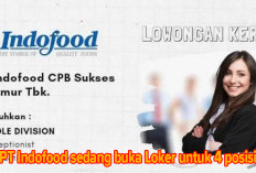 PT Indofood Sedang Buka Loker, 4 Posisi Sedang Dibutuhkan, Cek Persyaratannya!