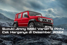 Suzuki Jimny Miliki Varian 5 Pintu, Cek Harganya di Desember 2024