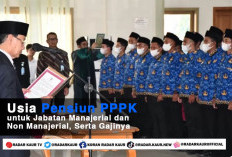 Usia Pensiun PPPK untuk Jabatan Manajerial dan Non Manajerial, Serta Gajinya