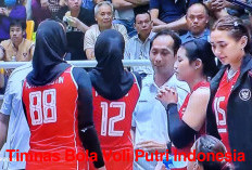 Setelah Tumbang Tiga Kali Beruntun, Timnas Voli Putri Indonesia Menang Meyakinkan 