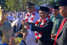HUT Pagulu Ke-21, Wabup Kaur Ajak Masyarakat Kompak Dukung Pembangunan  
