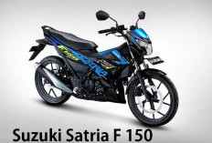 Minat Bermotor Cepat, Pakai Suzuki Satria F 150, Harganya Tembus Segini