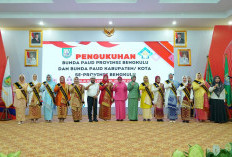 Khairunissa Helmi Hasan Dilantik Jadi Bunda PAUD Provinsi Bengkulu