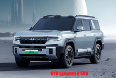 BYD Leopard 8 SUV Gagah Teknologi Hybrid dan Mesin 2.0 L Turbo Bertenaga
