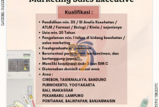 Lowongan Kerja Sales Executive PT Gandasari Ekasatya, Gaji Rp 4 Jutaan Penempatan di Cirebon