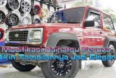 Modifikasi Daihatsu Feroza Bikin Tampilannya Jadi Elegan