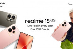 Terbaik untuk Dipinang, Cek di Sini Berbagai Fitur Mutakhir realme 15 5G!