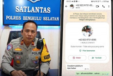 WASPADA! Nomor WA Catut Nama Kasat Lantas Bengkulu Selatan Beredar, Ini yang Ditulis