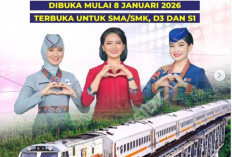 KAI Buka Lowongan Kerja untuk Banyak Posisi Pendaftaran Paling Lambat 15-16 April 2026