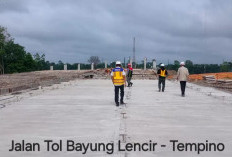 Jalan Tol Bayung Lencir - Tempino Segera Rampung Dikerjakan, Berikut Info Terbarunya