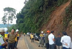 Cek Lokasi Longsor di Ulu Manna, Kementerian PU RI Janji Jalan Manna-Pagar Alam Bakal Dilebarkan
