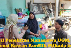 Hasil Penelitian Mahasiswa UGM, Ini Potensi Rawan Konflik Pilkada 2024