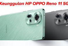 Keunggulan HP OPPO Reno 11 5G Hadir dengan Layar OLED 3D Curved Screen