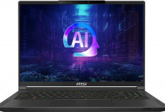 MSI Stealth A16 AI+: Laptop dengan Daya Baterai Tinggi, Pilihan Terbaik Aktivitas Berat!