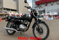 Model Klasik Kawasaki W230 dan Megure S1 Bagus Digunakan Mudik Lebaran