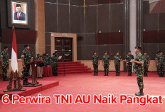 6 Perwira Tinggi TNI AU Naik Pangkat Setingkat Lebih Tinggi, 5 Pecah Bintang, 1 Tembus Bintang 2