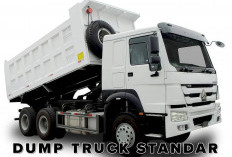 Jenis Kendaraan Dump Truck Standar, Solusi Proyek Konstruksi dan Pertambangan, Kapasitas Muatan 10-30 Ton