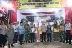 Cek Posko Nataru dan Melihat Langsung Perayaan Natal, Wabup Hamid : Momen Menebar Kasih 