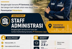Lowongan Pekerjaan PT Sentramas Jaya Posisi Staf Administrasi, Penempatan Pekanbaru