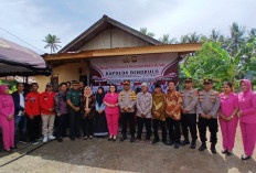 Ramadan 1446 H, Polres BS Salurkan 60 Paket Bantuan Sosial dan Bedah Rumah Purnawirawan Polri